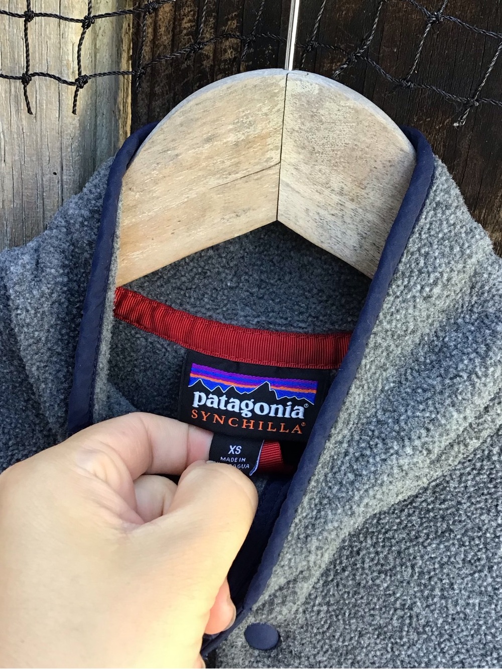 Patagonia Synchilla Snap T Fleece Pullover Gray Womens XS Outdoor Classic - Picture 3 of 6